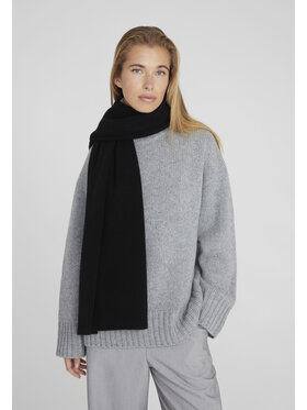 Style Republic Style Republic Szalik mieszanka kaszmiru i wełny Czarny