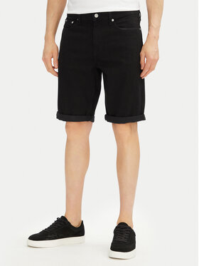 Calvin Klein Jeans Calvin Klein Jeans Džínsové šortky J30J327514 Čierna Slim Fit