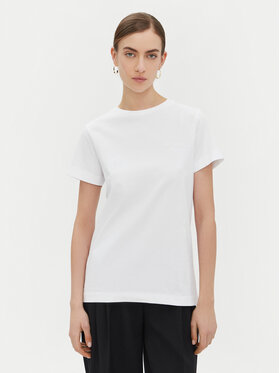 PINKO PINKO T-Shirt Start 101752 Biały Regular Fit