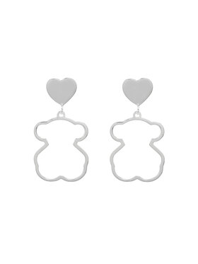 TOUS TOUS Orecchini New Silueta 1000119400 Argento