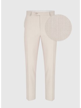 Pako Lorente Pako Lorente Spodnie garniturowe P24SF-6G-034 Beżowy Slim Fit