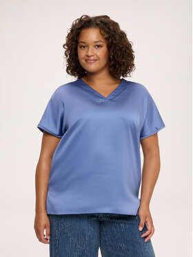 Fiorella Rubino Fiorella Rubino T-Shirt G0D4L009277N004 Niebieski Boxy Fit