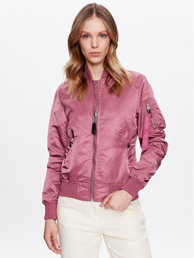 Alpha Industries Alpha Industries Яке бомбър MA-1 156001 Розов Regular Fit