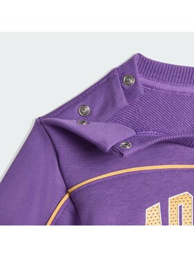 adidas adidas Dres 158712 Fioletowy Slim Fit