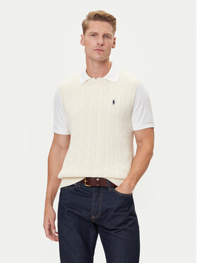Polo Ralph Lauren Polo Ralph Lauren Pulover 710979113003 Écru Regular Fit
