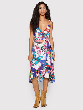 Desigual Desigual Vasarinė suknelė Alana 22SWMW11 Spalvota Regular Fit