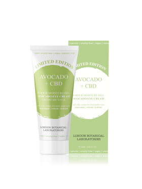 London Botanical Laboratories London Botanical Laboratories Edycja limitowana Awokado + CBD 8-godzinny krem Krem pod oczy