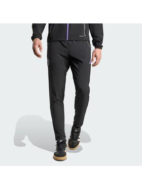 adidas adidas Spodnie materiałowe Performance Manchester United Tiro 25 Czarny Regular Fit
