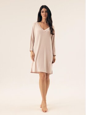 Esotiq Esotiq Koszula nocna 43239 Fioletowy Regular Fit