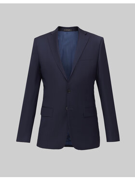 Borgio Borgio Marynarka albino Granatowy Slim Fit