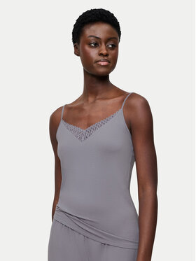 Triumph Triumph Pyžamový top Aura Spotlight 10221405 Šedá Regular Fit