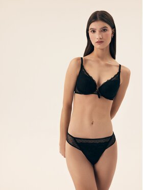 Esotiq Esotiq Biustonosz push-up 42504 Czarny