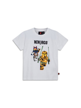 LEGO LEGO T-Shirt Tano 324 Biały Regular Fit
