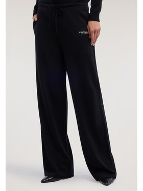 Trussardi Trussardi Spodnie materiałowe P8136000035N033 Czarny Regular Fit