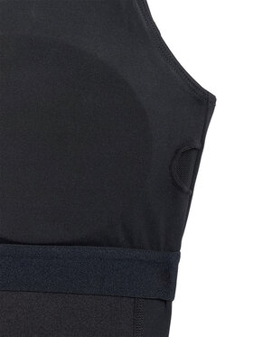 4F 4F Top TRAINING Čierna Slim Fit