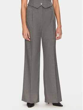 Morgan Morgan Pantaloni palazzo 251-PANIS.F Gri Wide Leg