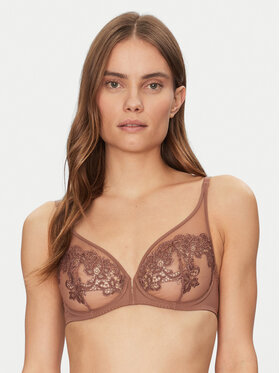 Simone Pérèle Simone Pérèle Sutien cu armătură Saga 15C319 Maro
