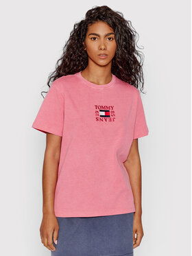 Tommy Jeans Tommy Jeans T-shirt DW0DW12840 Rose Loose Fit