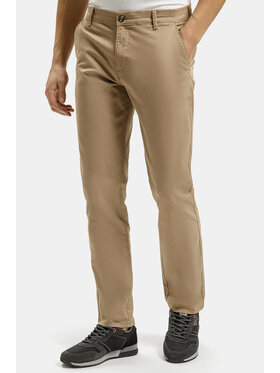 Cross Jeans Cross Jeans Chinosy F 194-283 Beżowy Tapered Leg