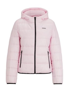 HUGO Hugo Kurtka damska W50473676_08 Różowy Regular Fit