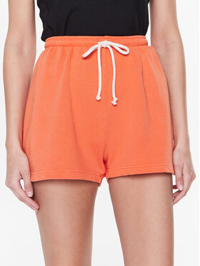 American Vintage American Vintage Sporta šorti Hapylife HAPY09AE23 Oranžs Regular Fit