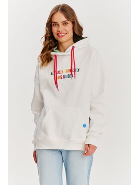 NAOKO NAOKO Bluza No Idea Biały Regular Fit