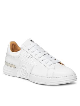 PHILIPP PLEIN PHILIPP PLEIN Laisvalaikio batai Lo-Top Sneakers FACS USC0474 PLE025N Balta