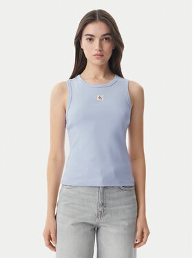 Calvin Klein Jeans Calvin Klein Jeans топ LV047C201G Светлосин Slim Fit