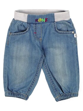 Kanz Kanz Spodnie materiałowe 1436704-0013 Niebieski Basic Fit