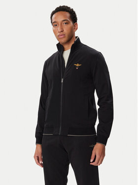 Aeronautica Militare Aeronautica Militare Mikina 262FE1956UF00459 Černá Regular Fit