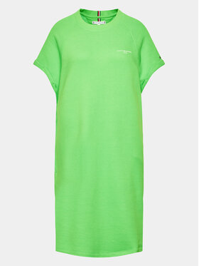 Tommy Hilfiger Curve Tommy Hilfiger Curve Ежедневна рокля WW0WW39253 Зелен Regular Fit