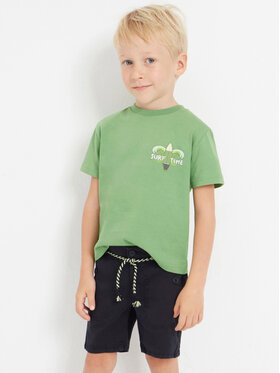 Mayoral Mayoral Pantaloncini di tessuto 3233 Nero Regular Fit