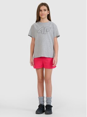 4F 4F Szorty 4FJWSS25TSHOF602-55S Różowy Regular Fit