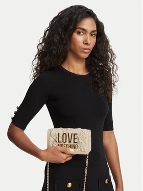 LOVE MOSCHINO LOVE MOSCHINO Дамска чанта JC5603PP1PL1011A Кремав