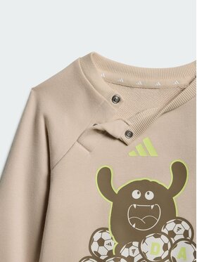 adidas adidas Zestaw dla niemowląt 168990 Beżowy Loose Fit