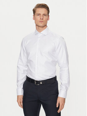 BOSS BOSS Cămașă 50533039 Alb Slim Fit