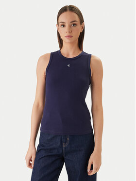 Calvin Klein Jeans Calvin Klein Jeans Top LV047F232G Fialová Slim Fit