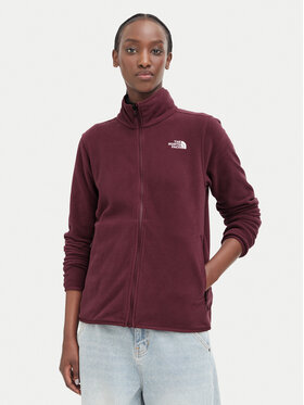 The North Face The North Face Fleecová mikina Glacier NF0A8D2J Bordová Regular Fit