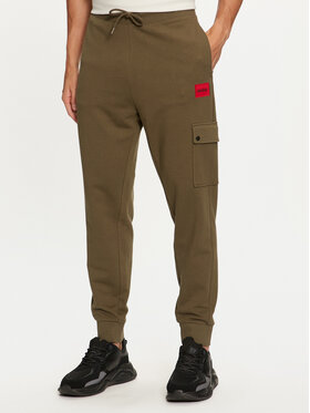 HUGO HUGO Melegítő alsó Dwellrom 50479164 Khaki Relaxed Fit