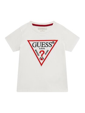 Guess Kids Guess Kids T-Shirt 162443 Biały Classic Fit