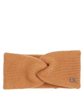 Calvin Klein Calvin Klein Textilní čelenka K60K612591 Hnědá