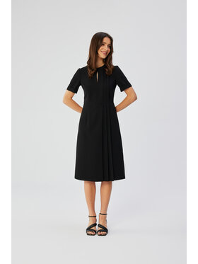 Stylove Stylove Večerní šaty S361 Černá Comfortable Fit