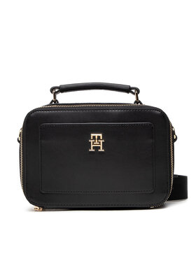 Tommy Hilfiger Tommy Hilfiger Sac à main Iconic Tommy Trunk AW0AW13141 Noir