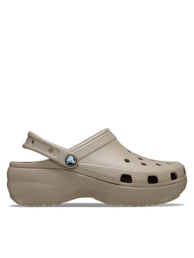 Crocs Crocs Natikači Classic Platform Clog 206750 Bež