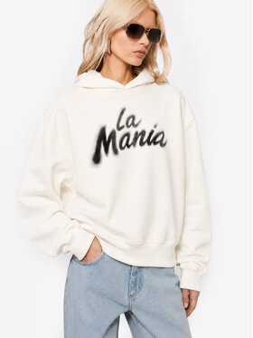 La Mania La Mania Bluza SIMO Kremowy Basic Fit