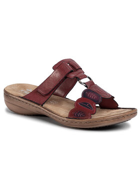 Rieker Rieker Mules / sandales de bain 608R4-35 Rouge