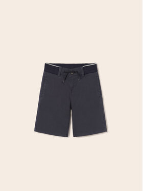 Mayoral Mayoral Pantaloncini di tessuto 6250 Nero