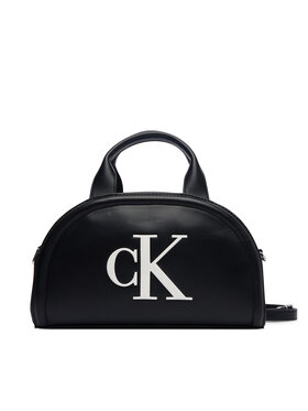 Calvin Klein Calvin Klein Torbica Bold Ck Dome Crossbody LV04F3895G Crna