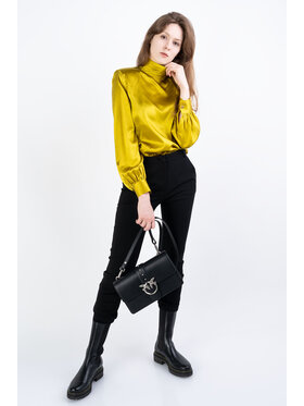 PINKO Pinko Bluzka BABI Zielony Regular Fit