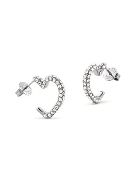 Guess Guess Kolczyki JUBE05017JW Srebrny